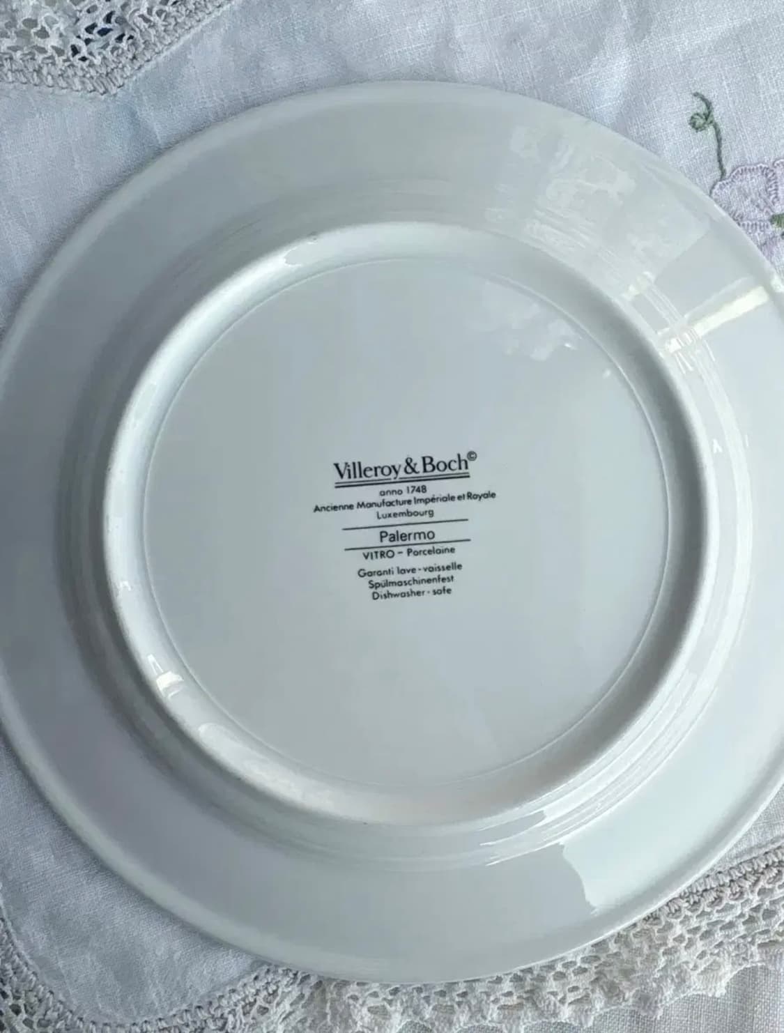 독일 빈티지 빌레로이앤보흐 팔레르모 샐럿 접시 상품이미지4