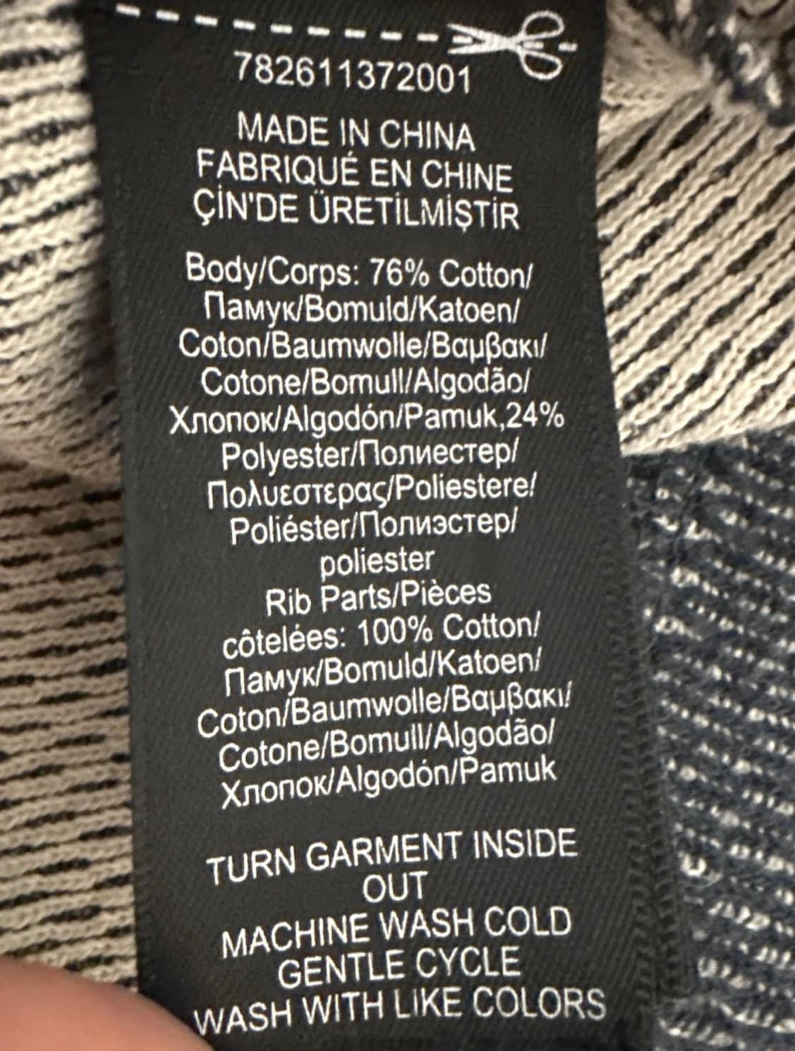 RRL 더블알엘 인디고 자카드 니트 헨리넥 롱슬리브 티셔츠 상품이미지6