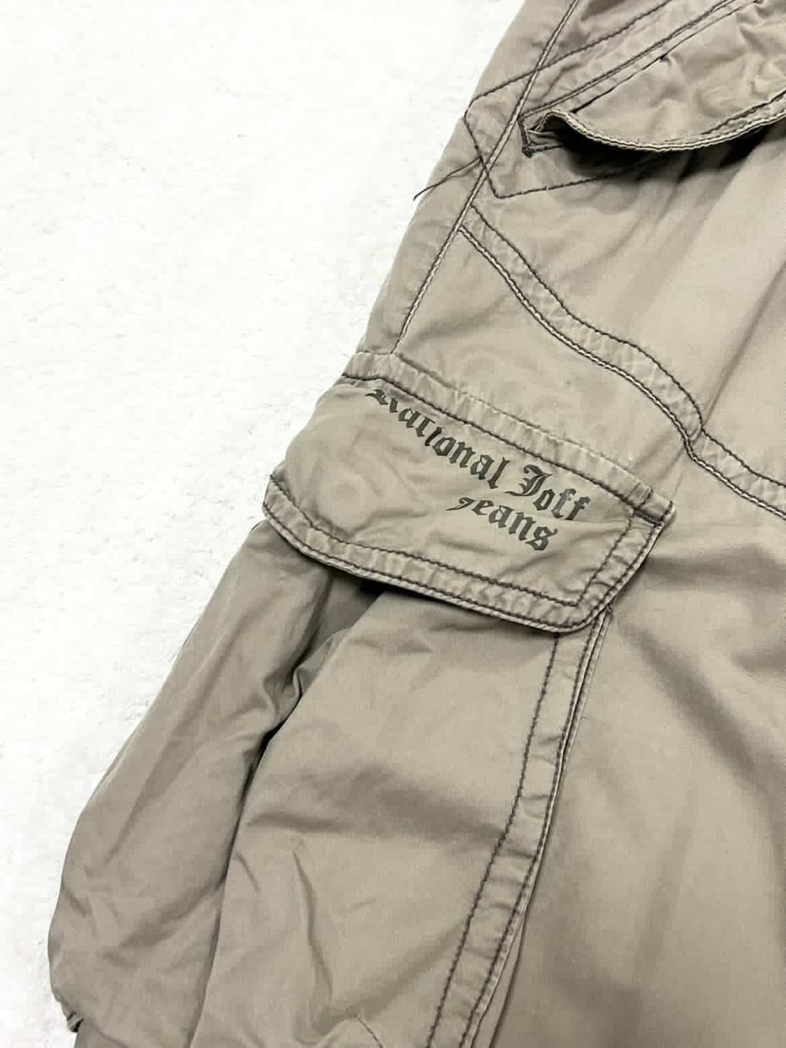 빈티지 베이지 카고팬츠 상품이미지6