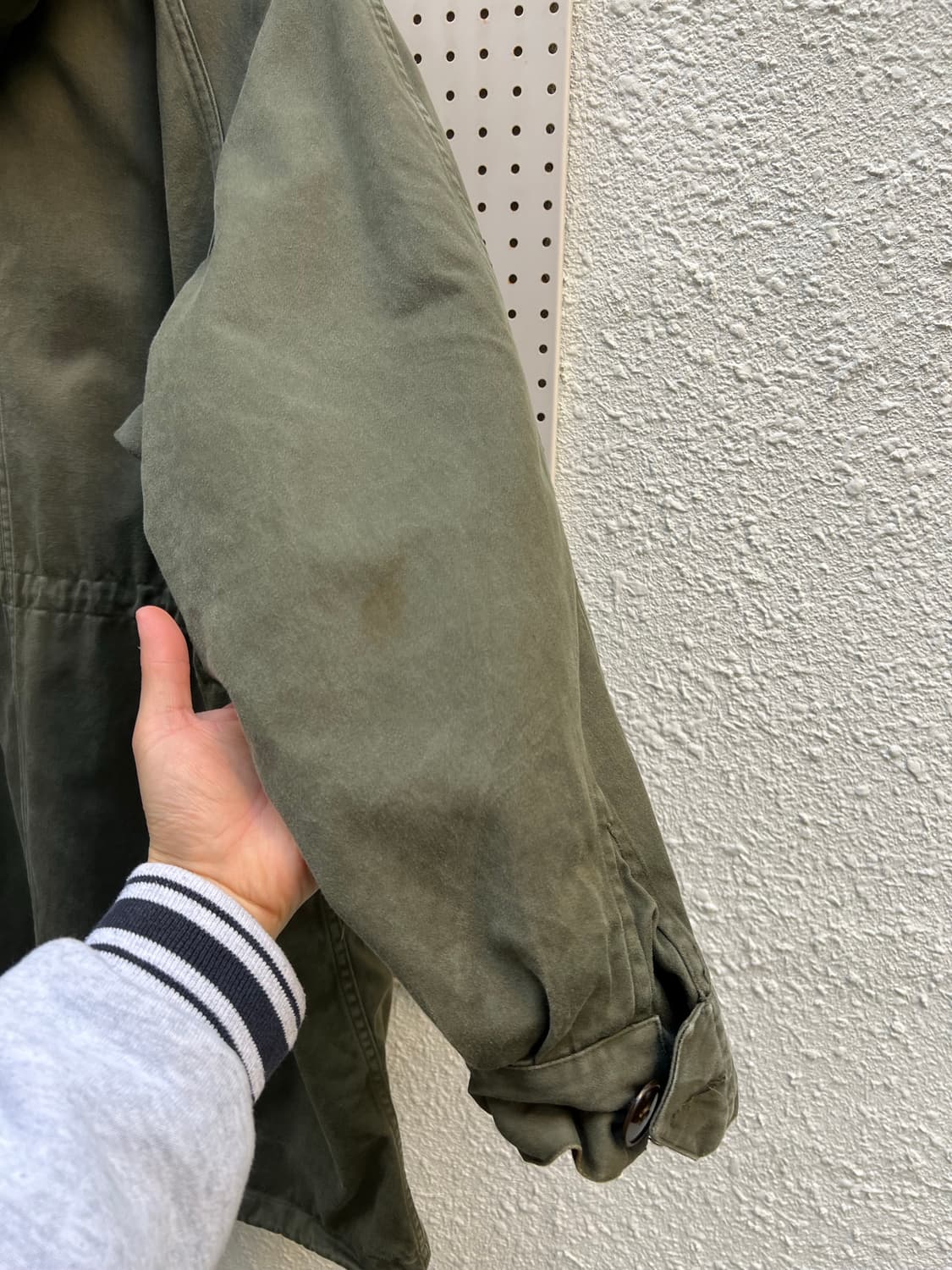 1970s FRENCH ARMY M-64 PARKA 모즈파카 개파카 상품이미지8