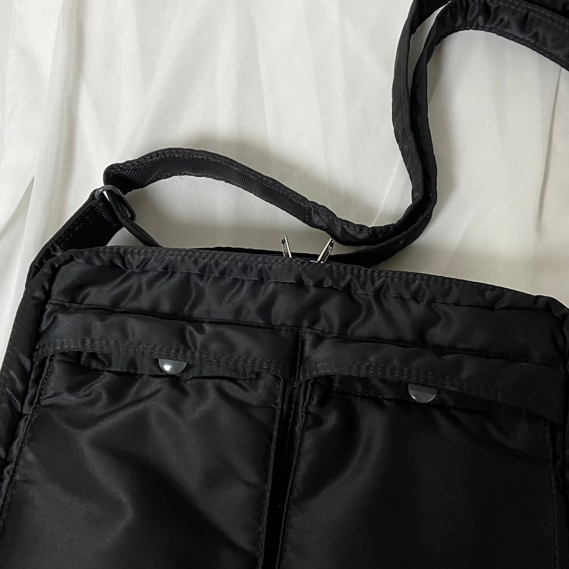 미사용급)PORTER 포터 탱커 숄더백 L 블랙 상품이미지3