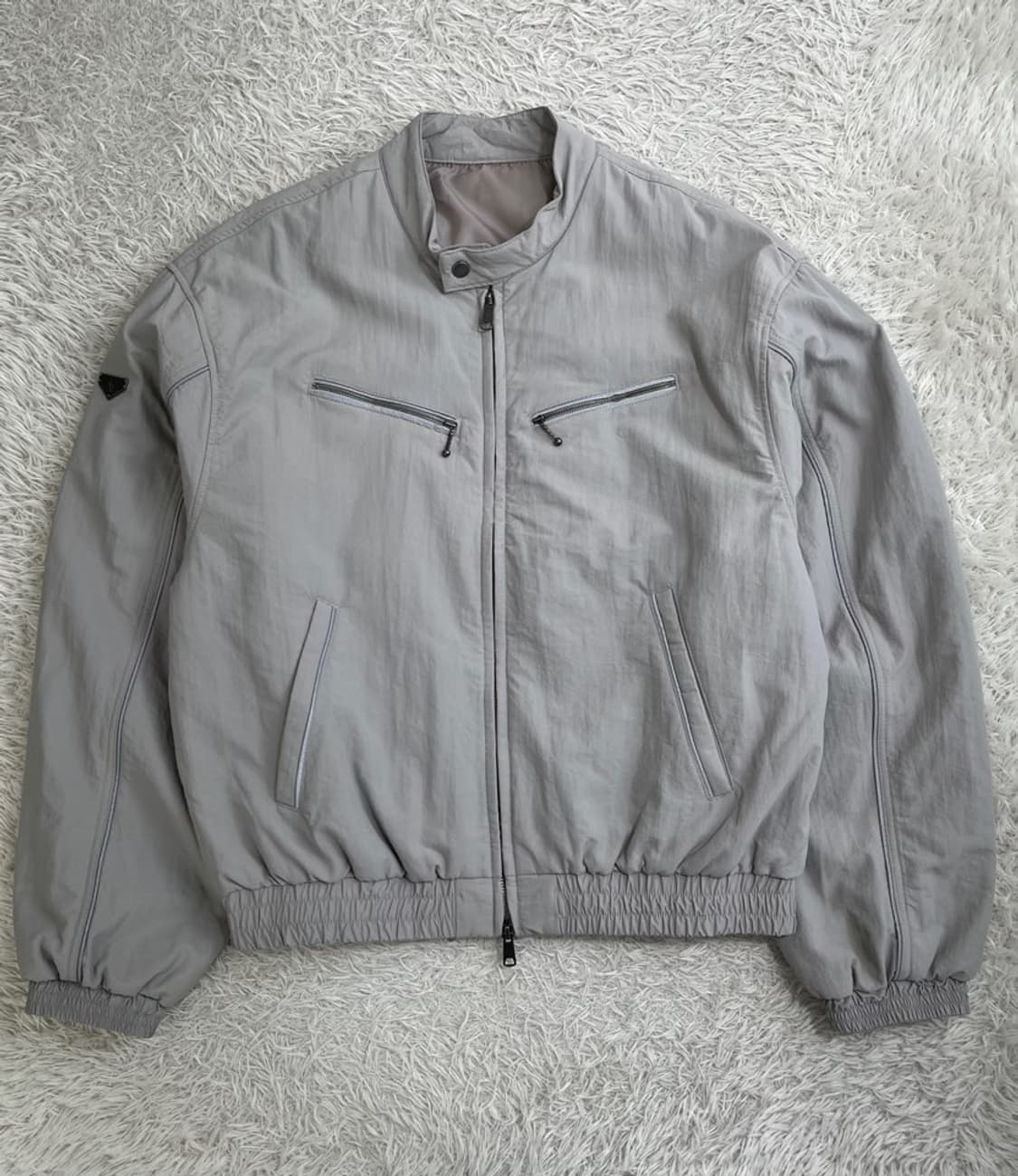 레더리 스플릿 나일론 자켓/#3260 상품이미지1