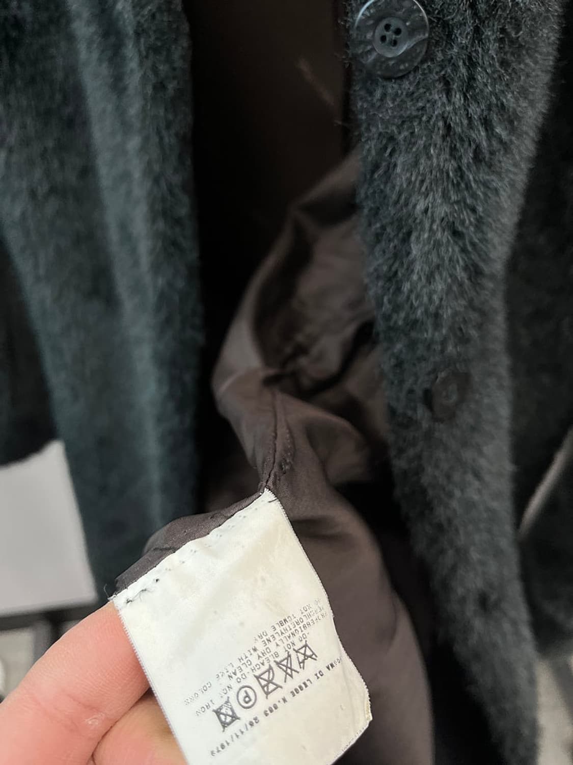 여) 베르사체 00s 퍼코트  상품이미지8