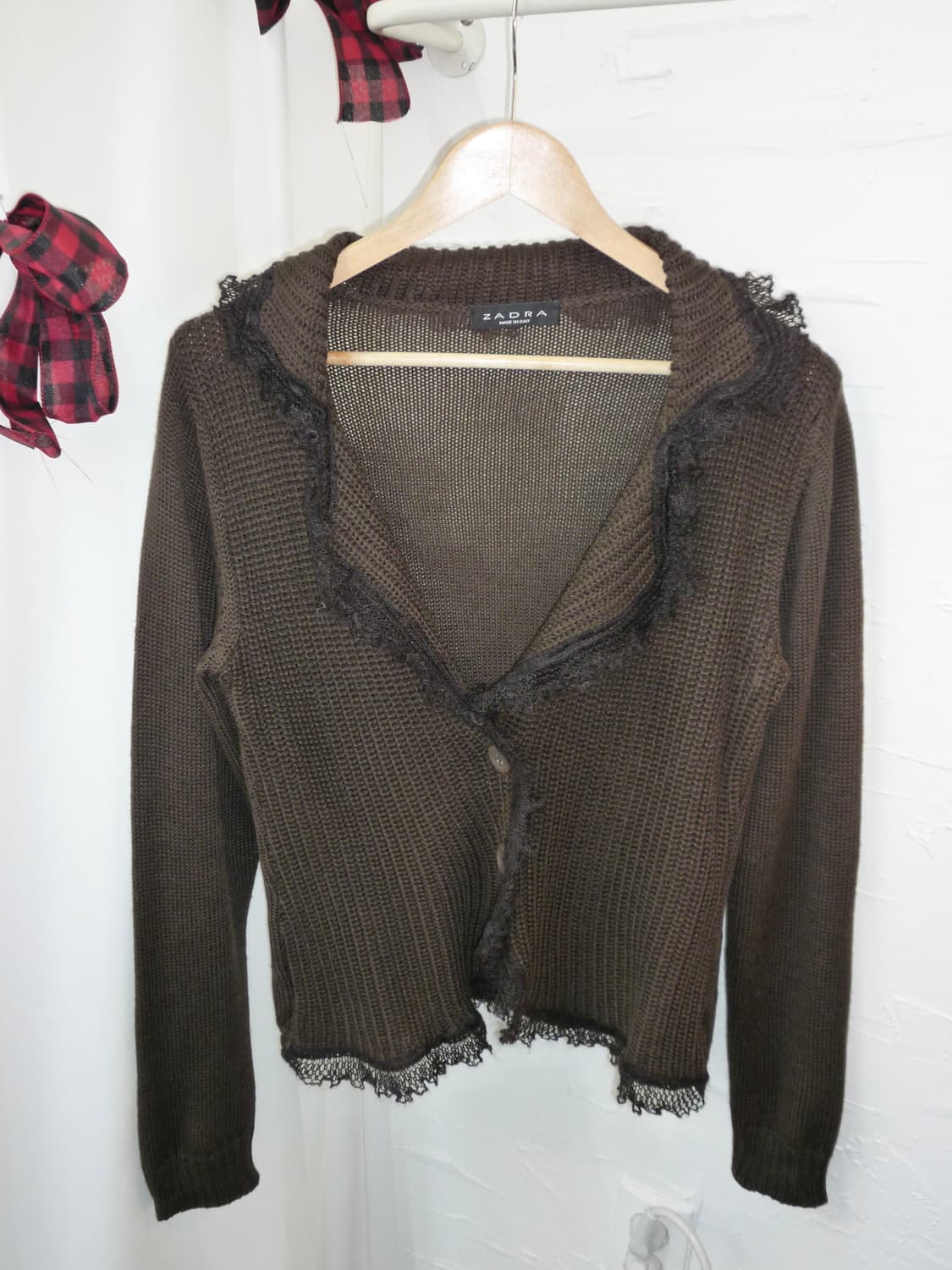 antique brown cardigan 상품이미지6