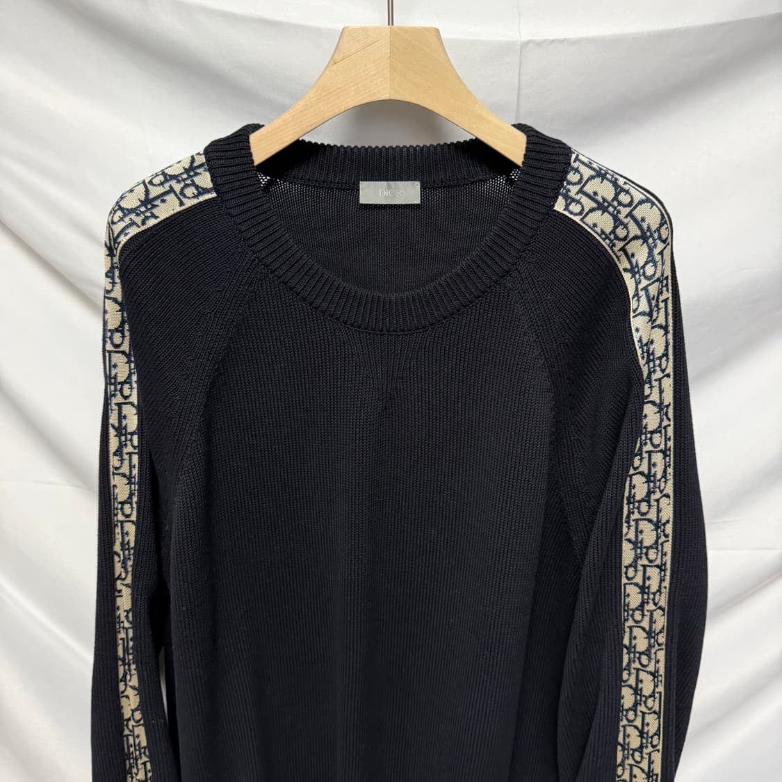 [S+급/2XL] 디올 오블리크 인서트 니트 스웨터 상품이미지2