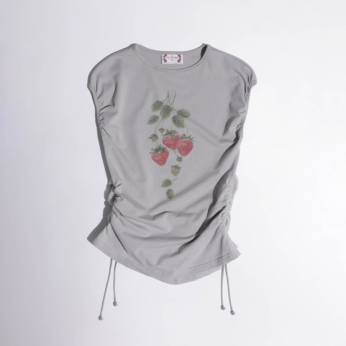 스컬프터 Berry Shirring Top Silky Gray 상품이미지2