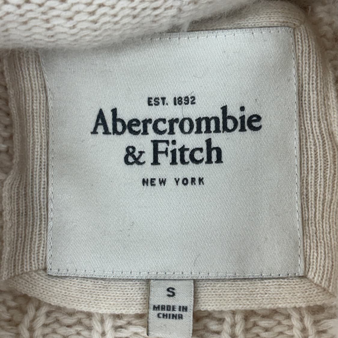 아베크롬비 니트 후드 자켓 상품이미지8