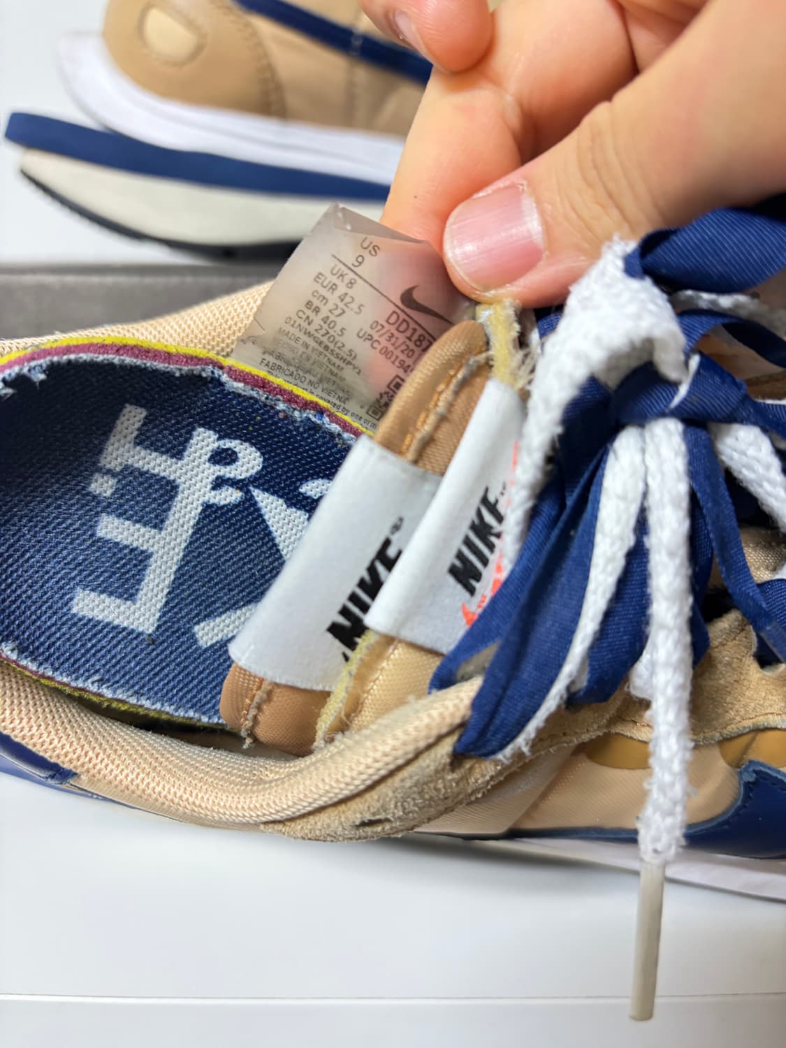 나이키 사카이 베이퍼와플 세서미 270 상품이미지7