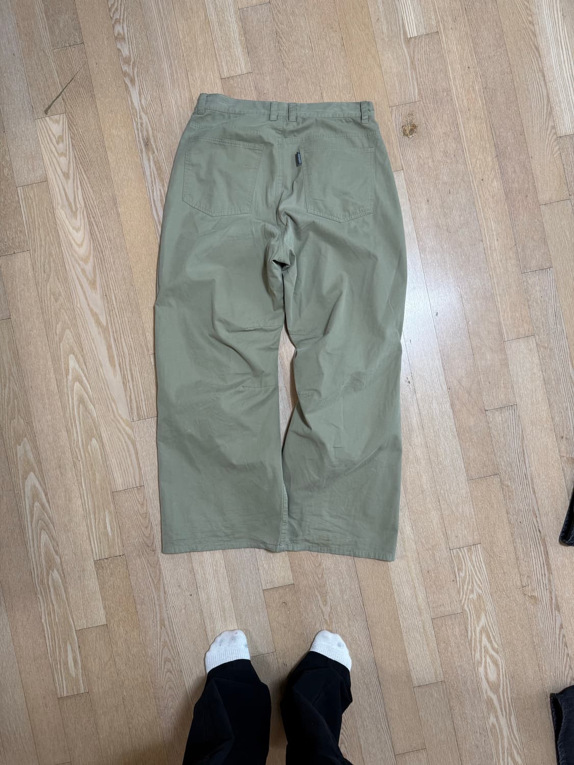 AV PLEATS PANTS (WASHED SAGE GREEN) 상품이미지6