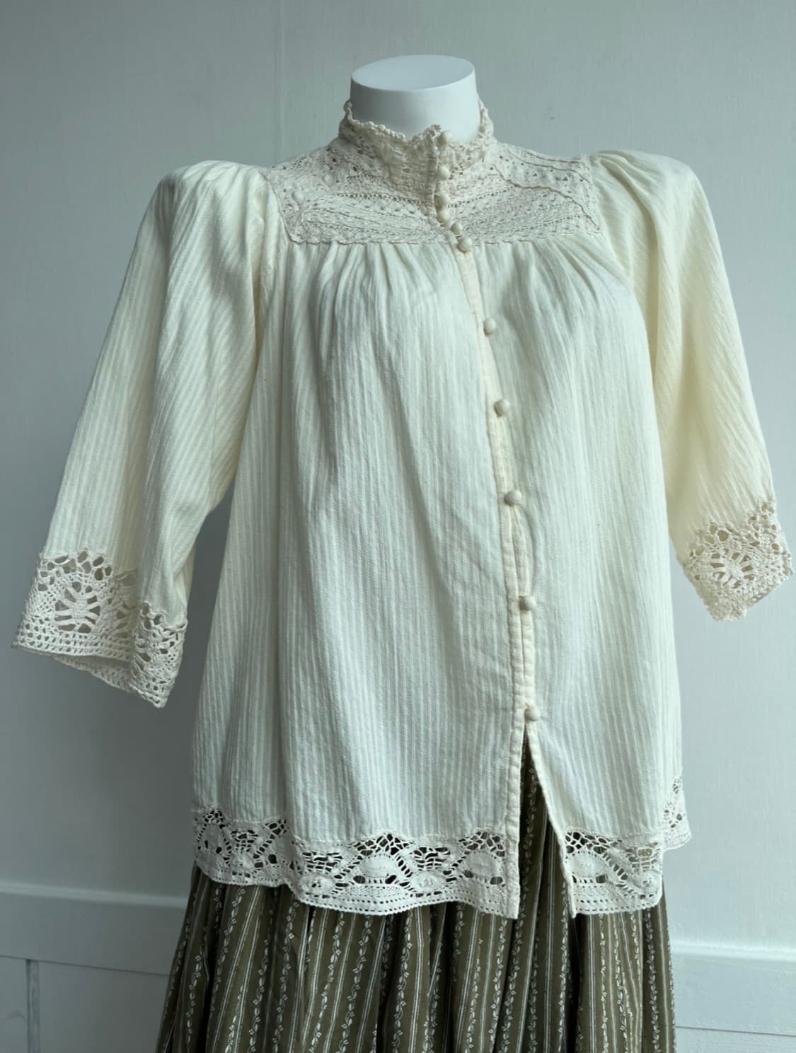 JOURNAL STANDARD 아이보리 레이스 블라우스  상품이미지1