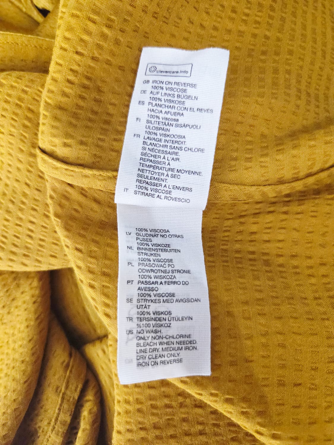 앤아더스토리즈(Paris Atelier) 레이온 셔츠 롱원피스 상품이미지8