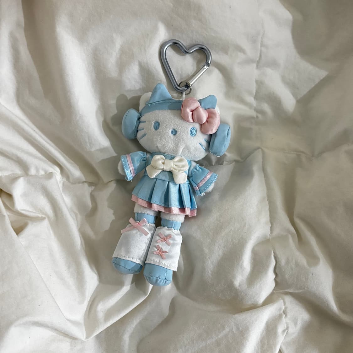 산리오 헤드셋 롱다리 헬로 키티 인형 키링 상품이미지1