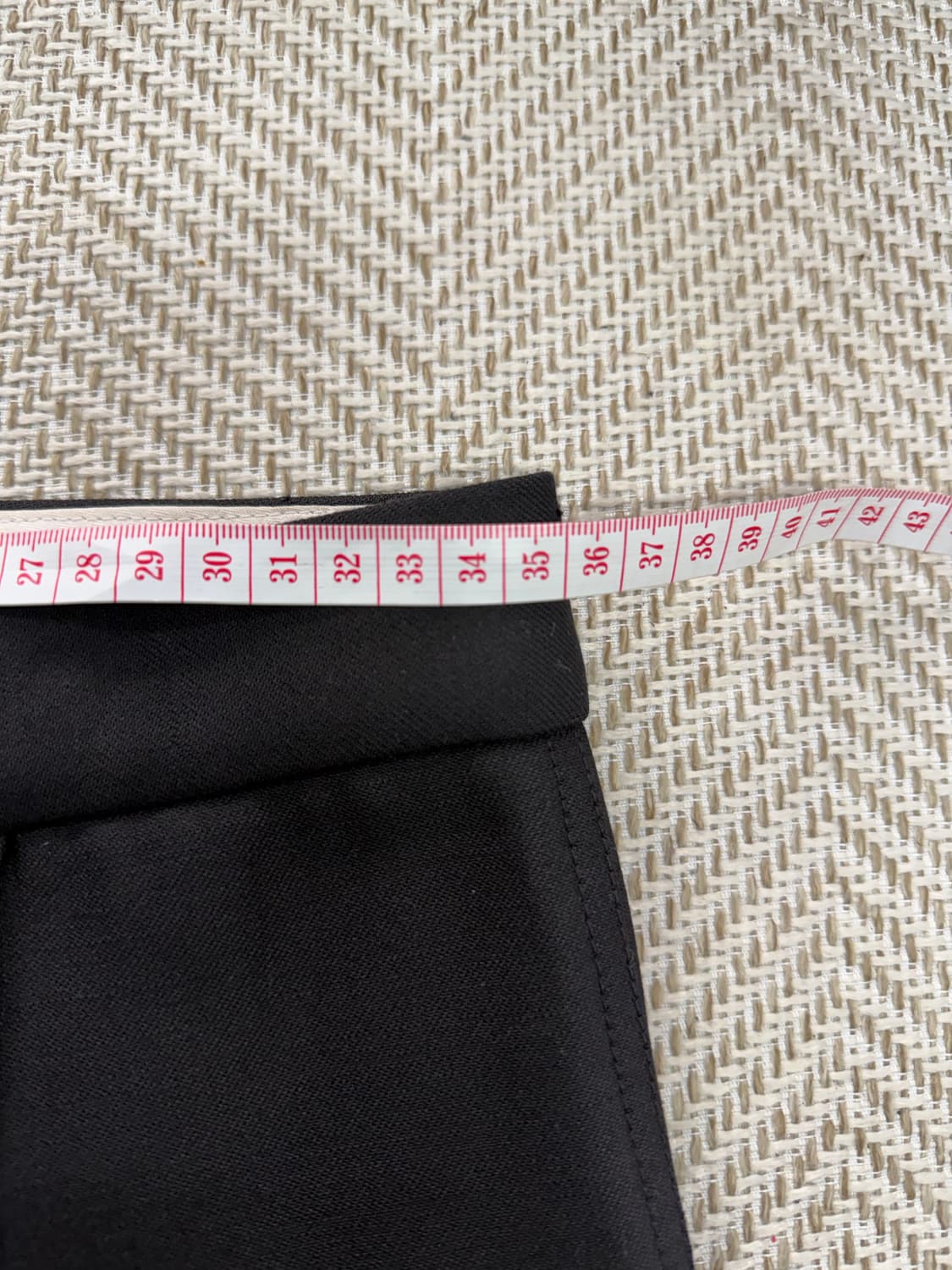 매장판정품) Theory 띠어리 여성 블랙 슬랙스팬츠 0 상품이미지7