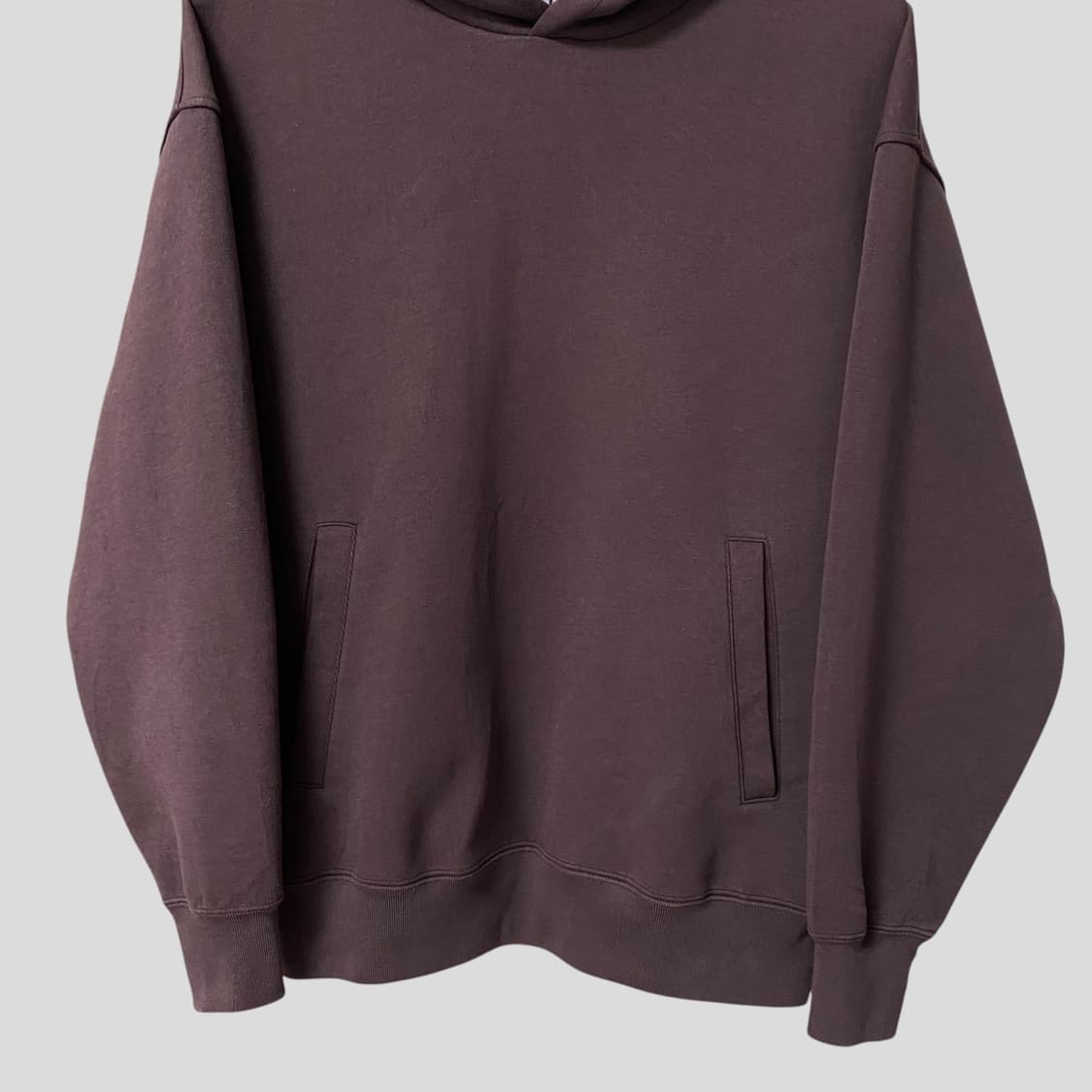 (M)유니클로C 스웨트 오버사이즈 풀오버 후드티셔츠 상품이미지4