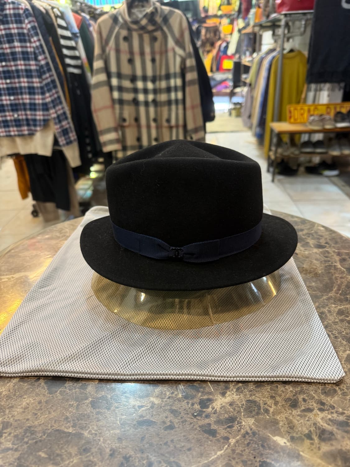 정품 샤넬 펠트 모자 팝니다 상품이미지2