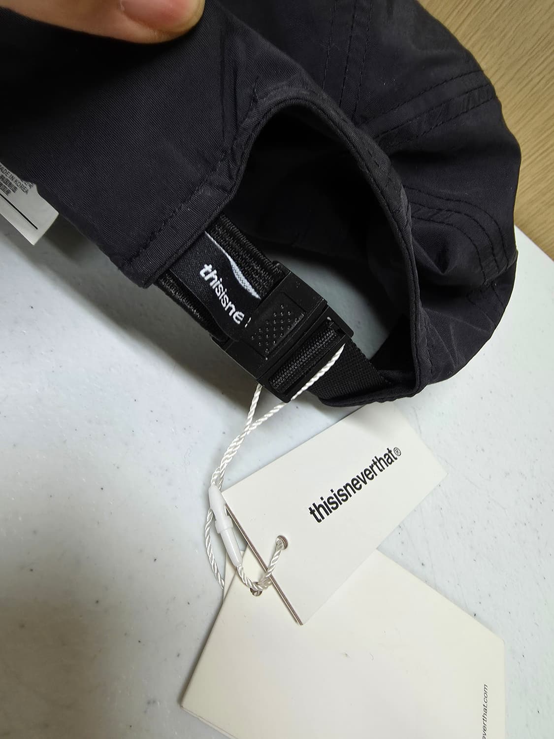 디스이즈네버댓 나일론 캡 미사용품  상품이미지3