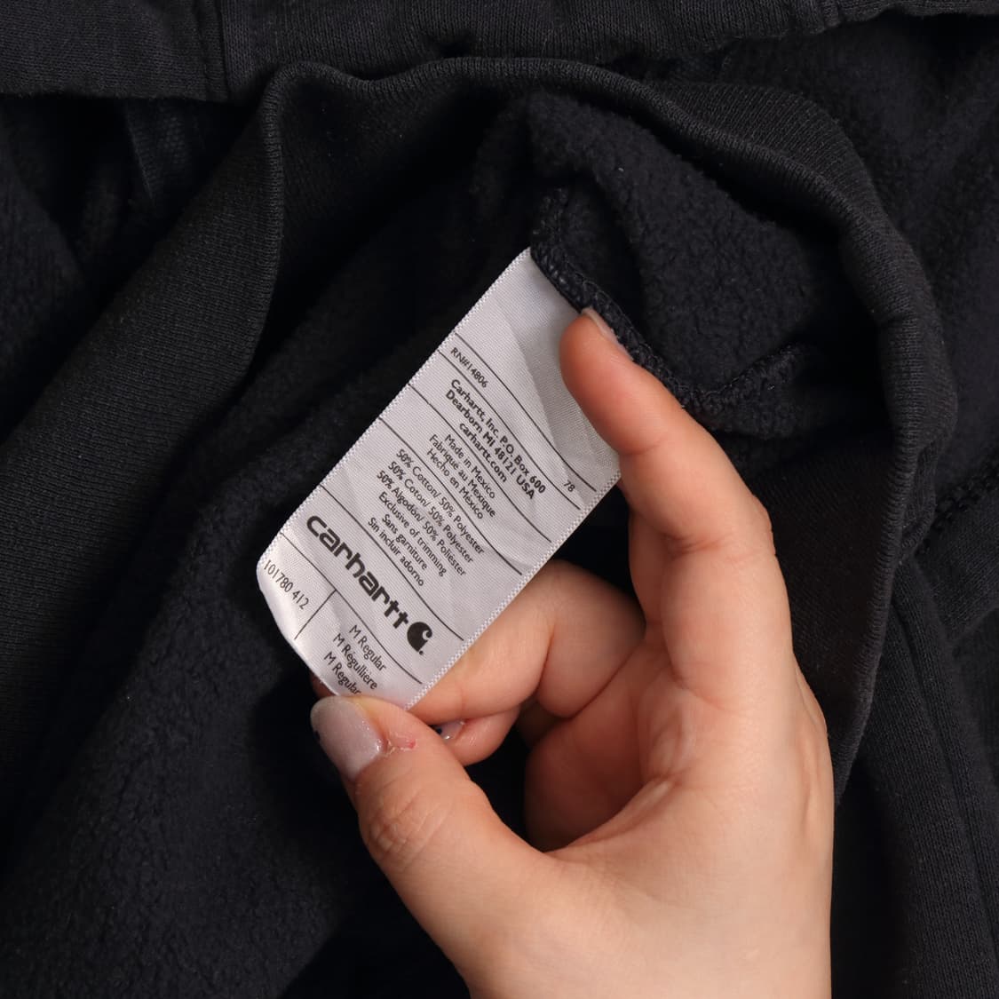 칼하트 프린팅 로고 후드티 A1331 상품이미지4