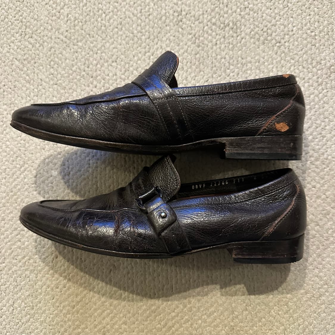 페라가모 Ferragamo 싱글 몽크 스트랩 로퍼 상품이미지8