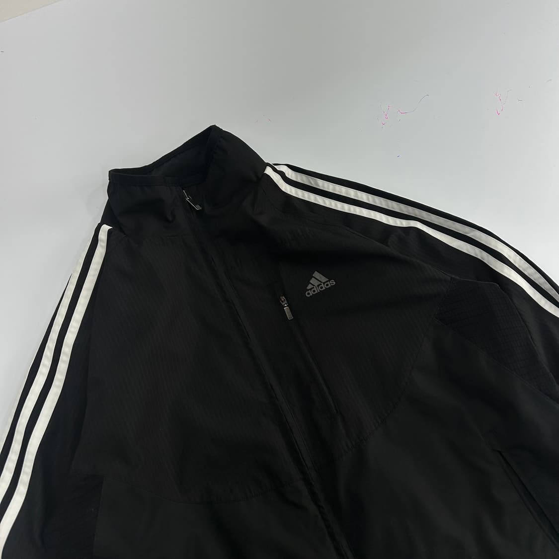 Adidas 아디다스 삼각로고 블랙 트랙탑 바람막이 상품이미지5