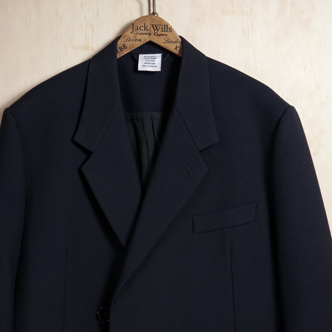 베트멍 18FW 해체주의 테일러 자켓 상품이미지3