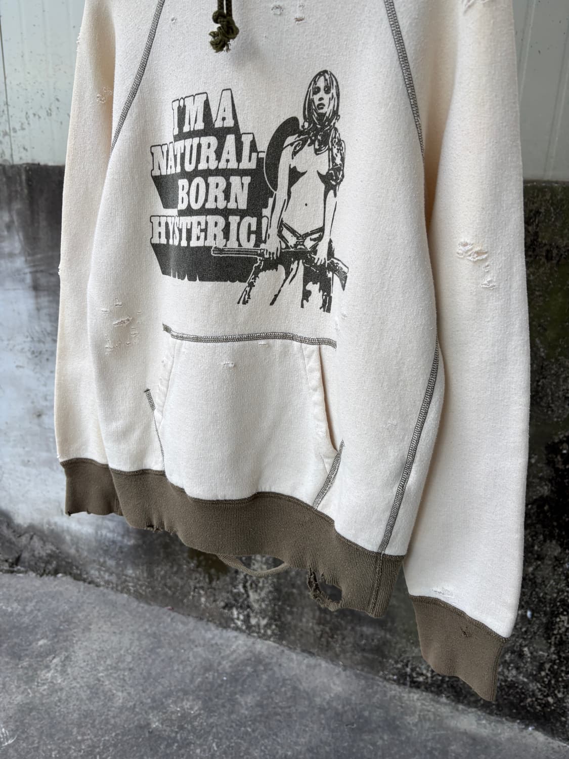 90‘s 히스테릭 글래머 디스트레스드 후드 상품이미지6