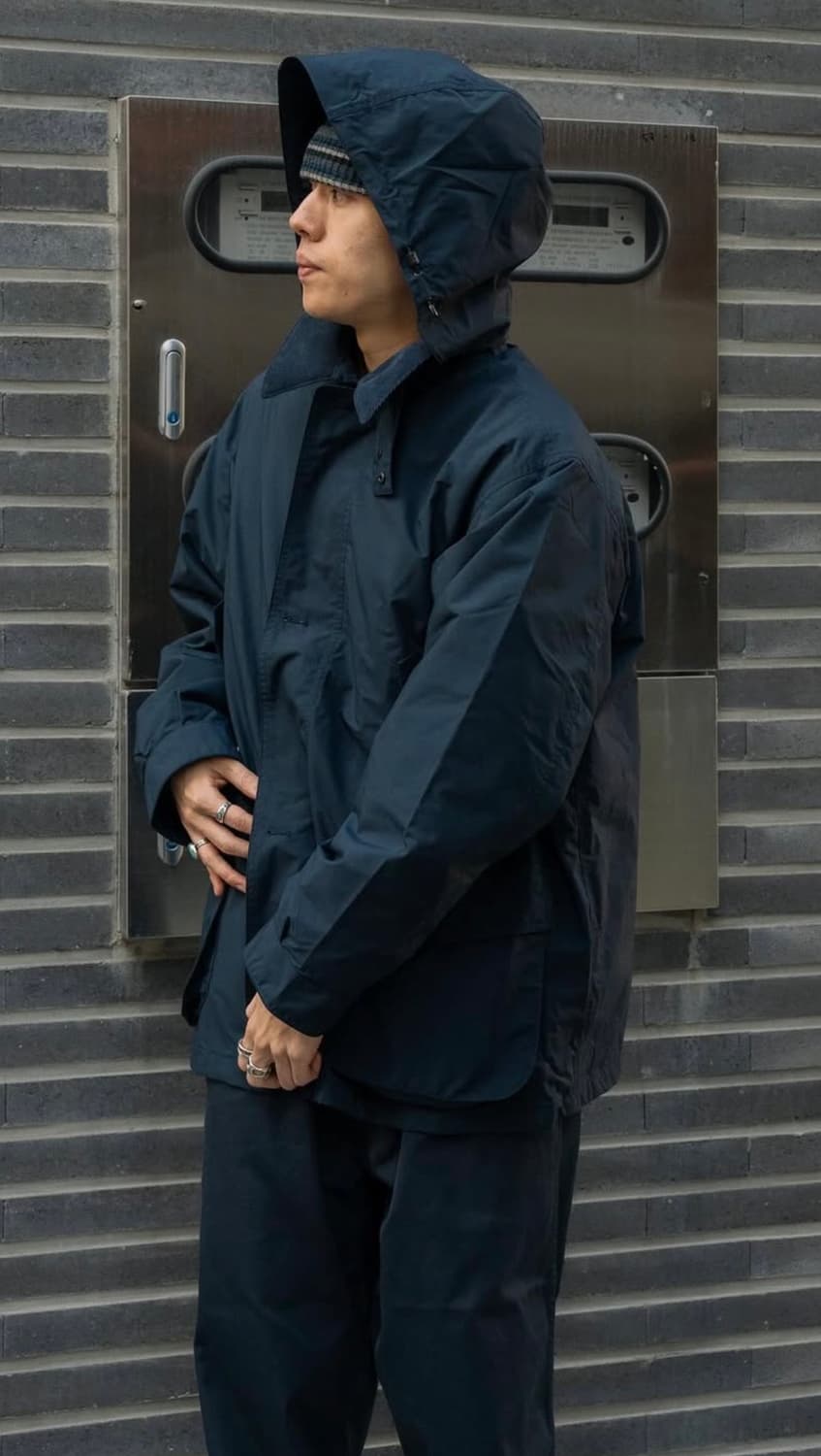 [L] 나나미카 퍼텍스 필드자켓 네이비 상품이미지5