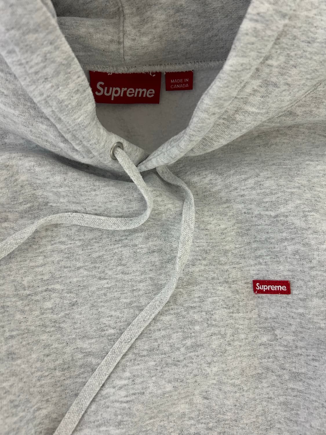 슈프림 24ss 스몰 박스로고 후드 상품이미지2