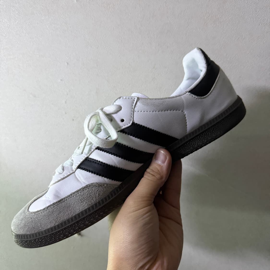 아디다스 쌈바 흰검 (285) 상품이미지4