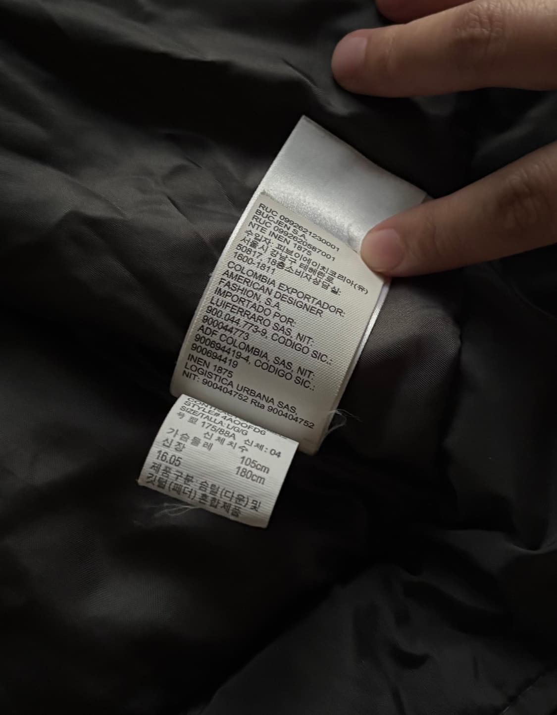 켈빈클라인 그레이 푸퍼 재킷 상품이미지6