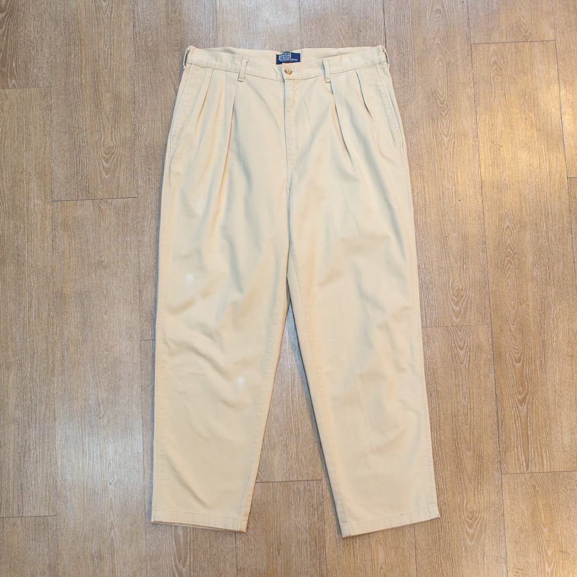 80s 폴로 랄프로렌 투턱 치노 팬츠 상품이미지1