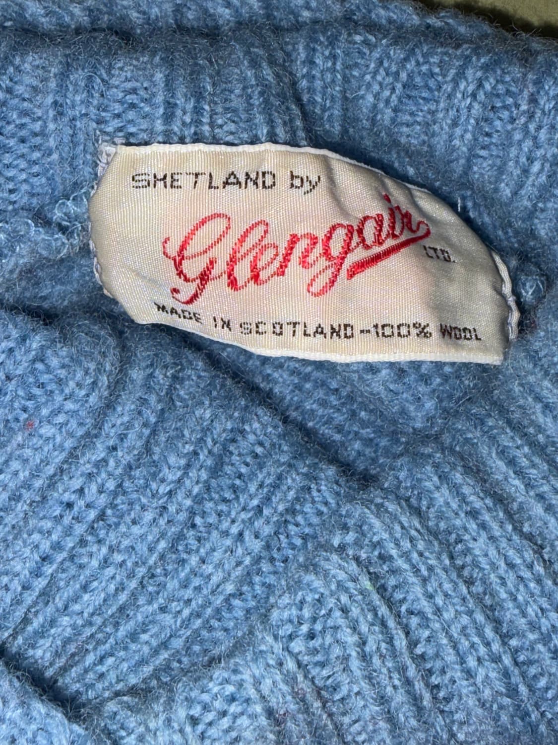 일본빈티지 울100 스웨터 상품이미지2