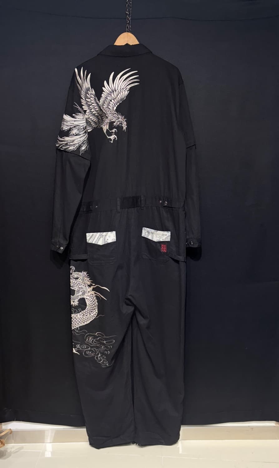 카라쿠리 스카쟌 점프슈트 상품이미지2