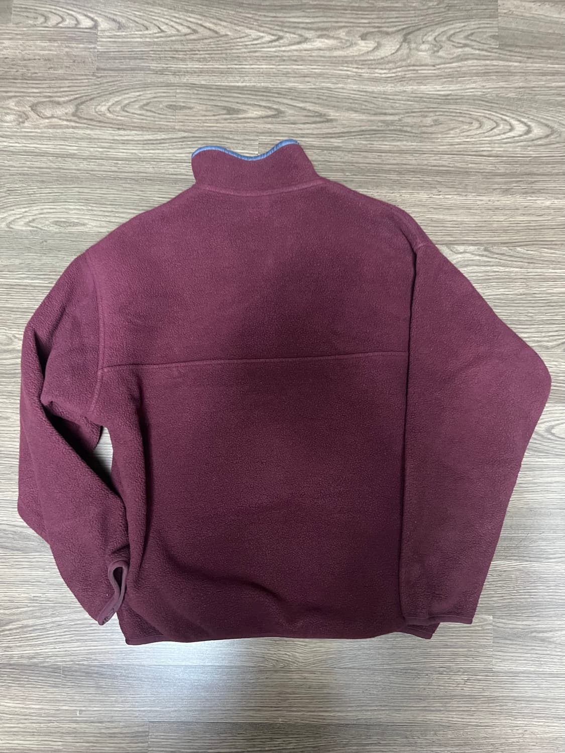 USA made 90s 파타고니아 신칠라 버건디 더 뤡코즈 리듬 후리스 상품이미지2