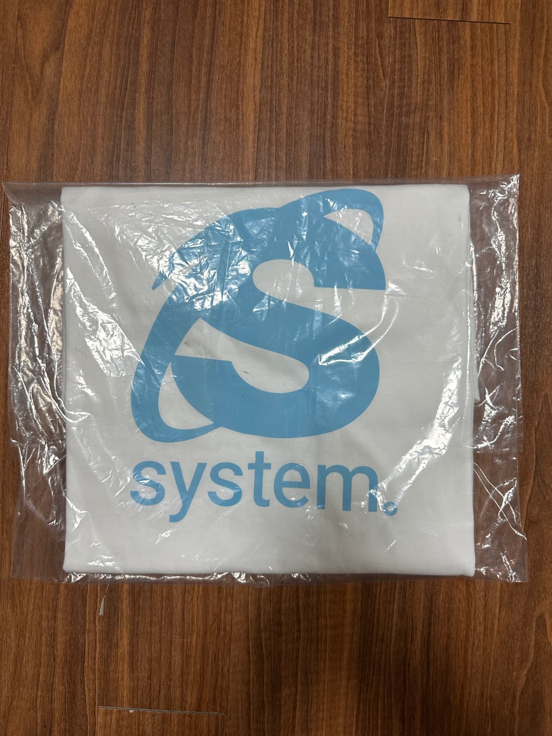 시스템 서울 system seoul 반팔 티셔츠 화이트 상품이미지1