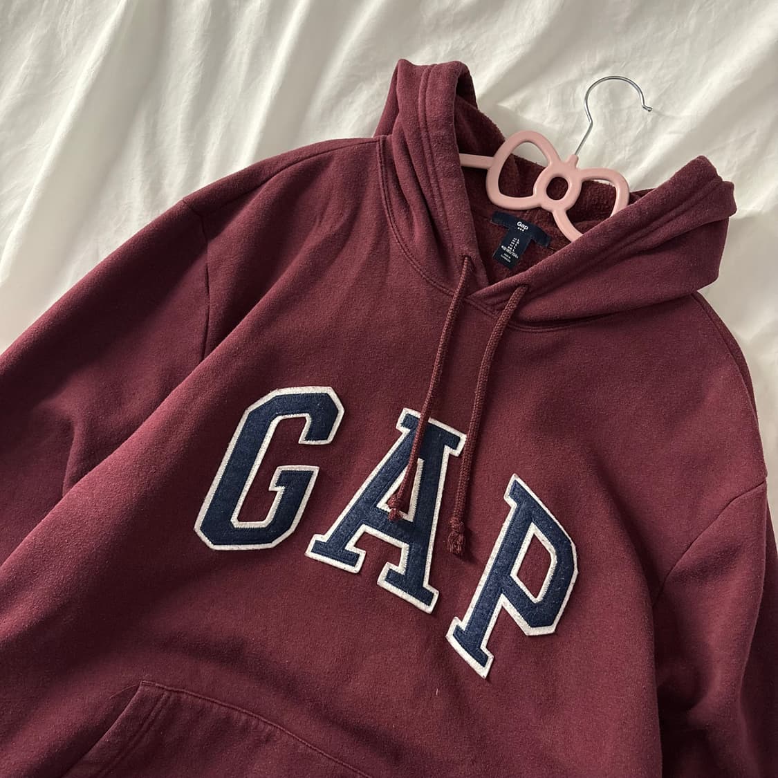갭 버건디 후드티 상품이미지2
