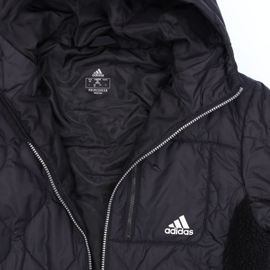 [M] 아디다스 오리지날 하이브리트 퀄팅 패딩 플리스 자켓 N6861 상품이미지4