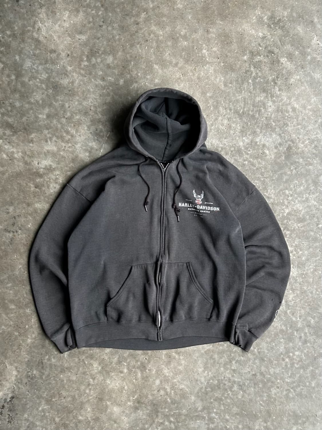 00s Vintage Harley Davison Zip up 상품이미지1