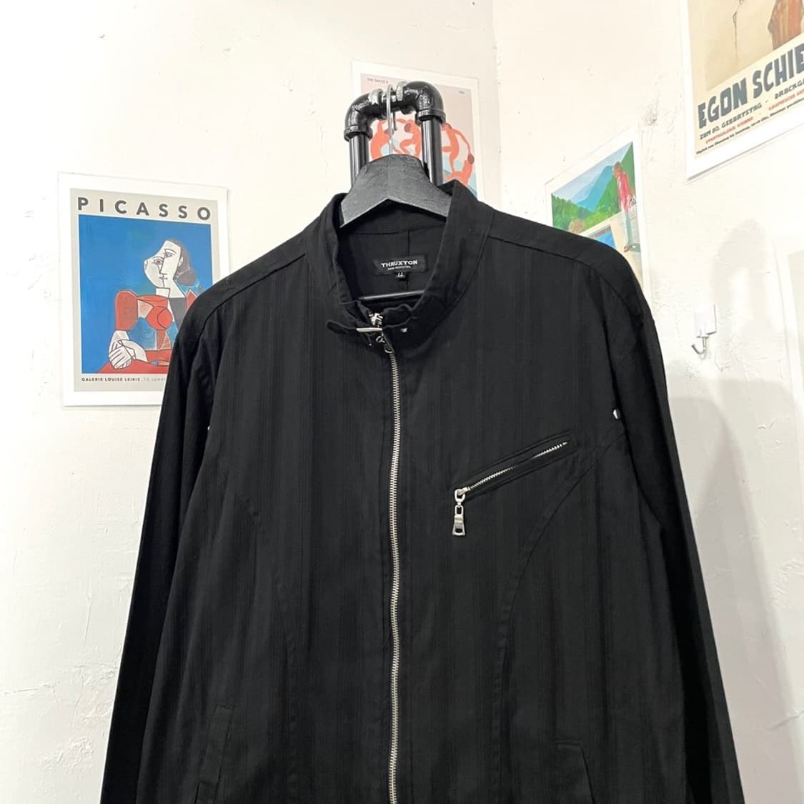 펑크 하이넥 자켓  상품이미지4