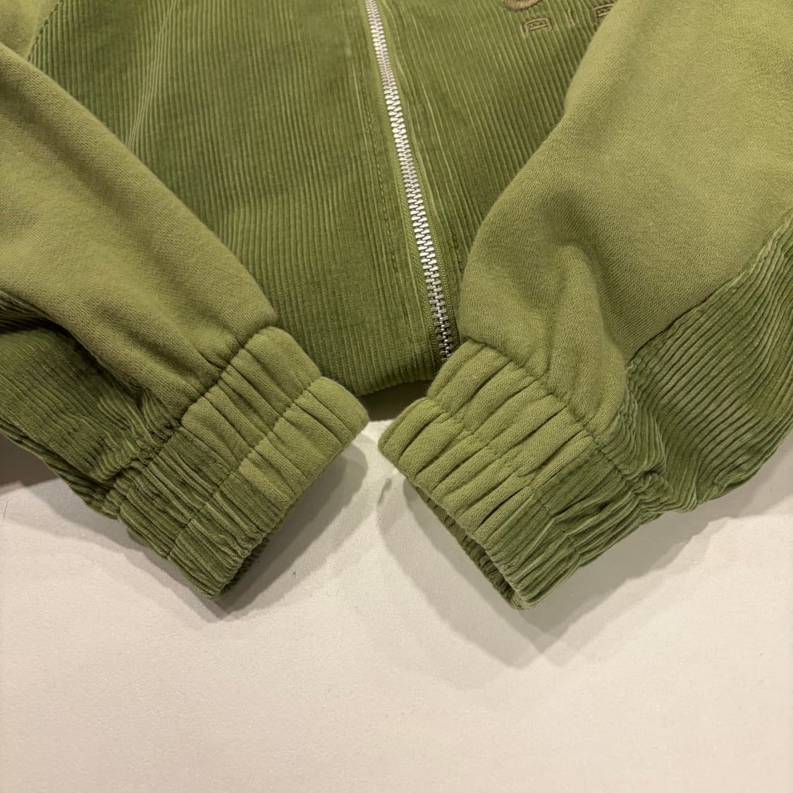 [S] 나이키 에어 코듀로이 그린 집업 자켓 B735 상품이미지7