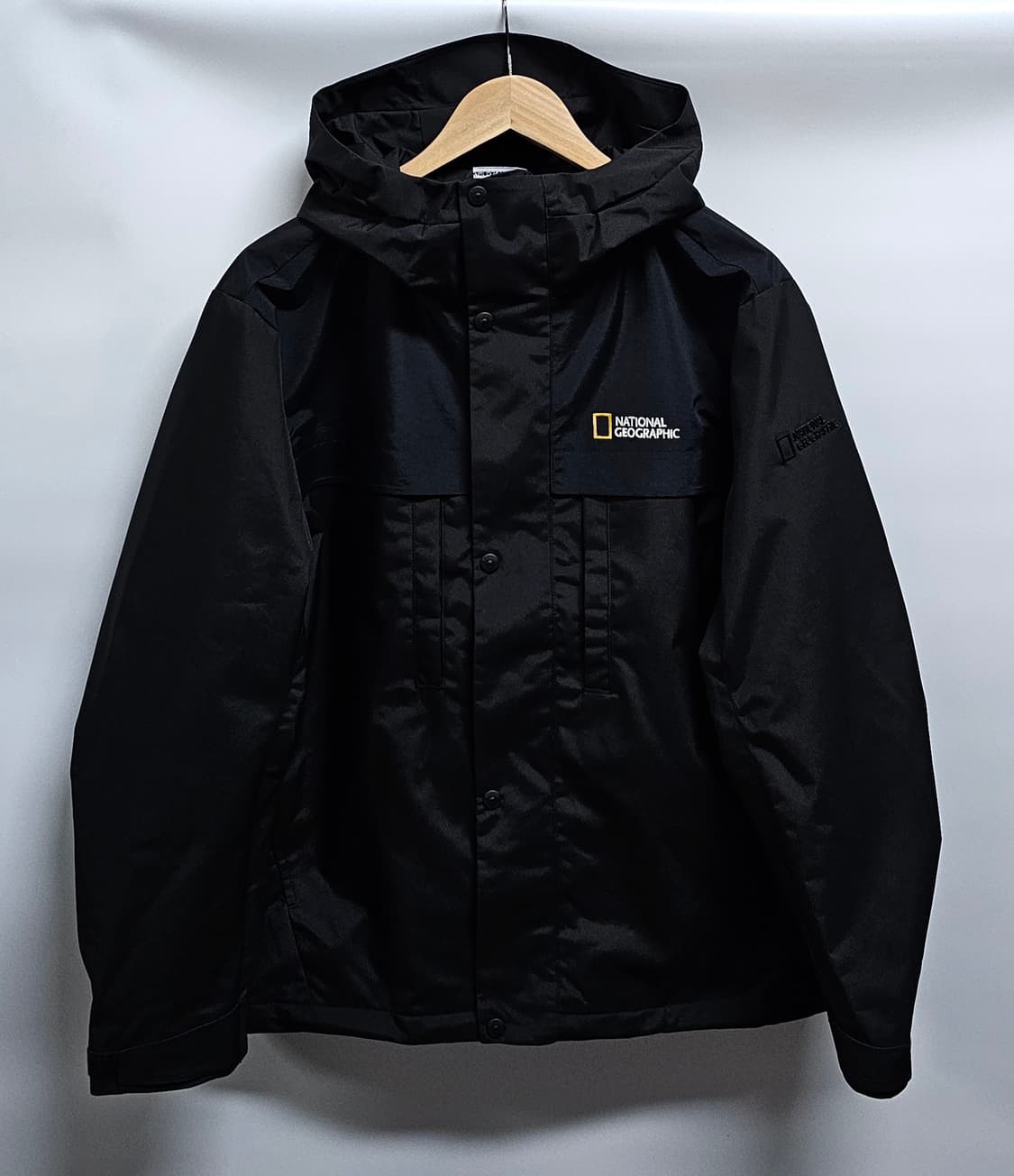 내셔널지오그래픽 방수바람막이 M 새상품 상품이미지1