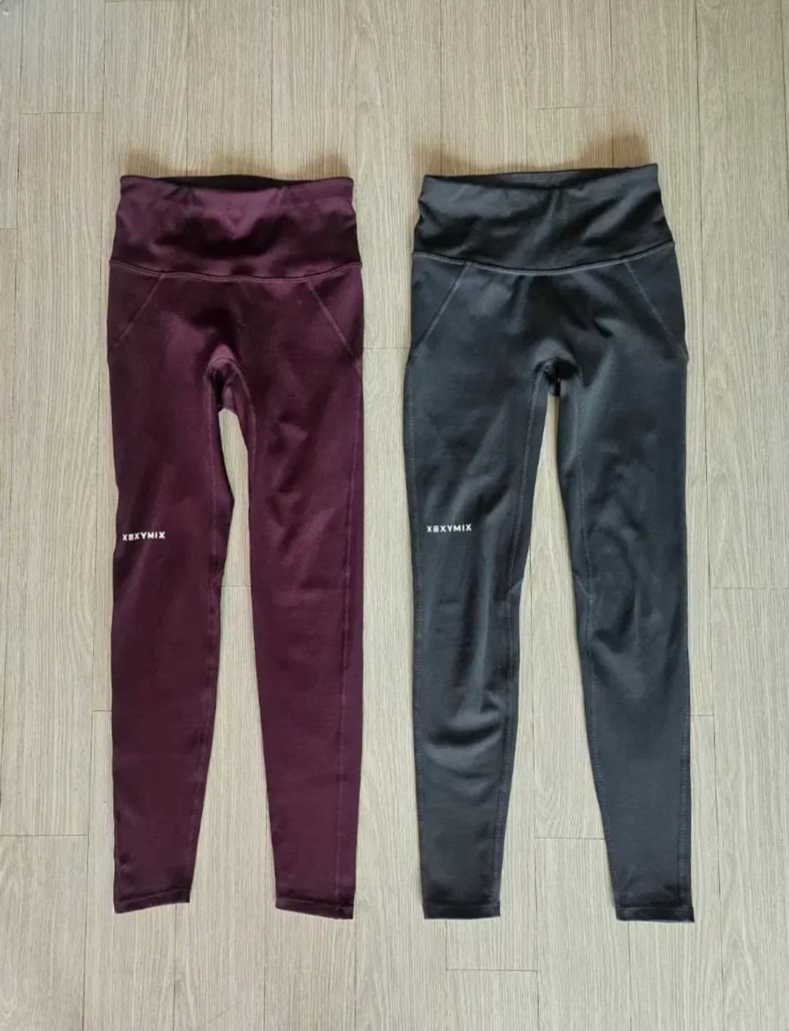 젝시믹스 블랙라벨 시그니처 380N 레깅스 S(트루와인 ) 상품이미지7