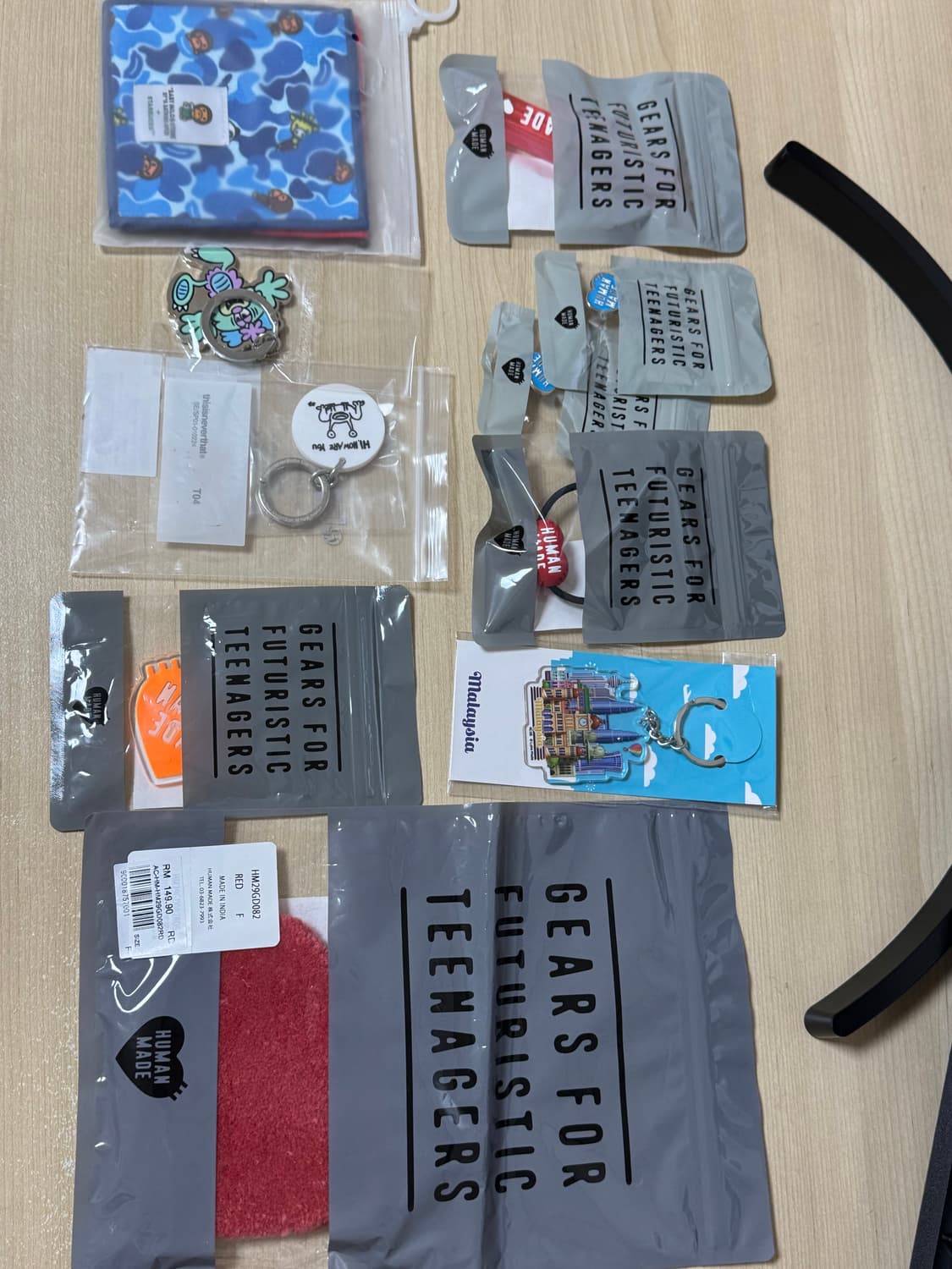 휴먼메이드 및 베이프 소장용 물품 대방출 [반드시 설명란 참고] 상품이미지1