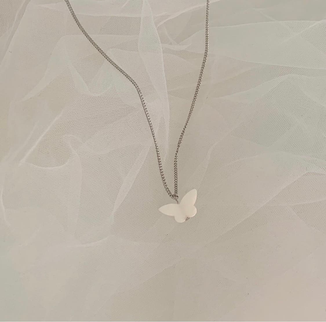 자개 나비 목걸이 상품이미지3