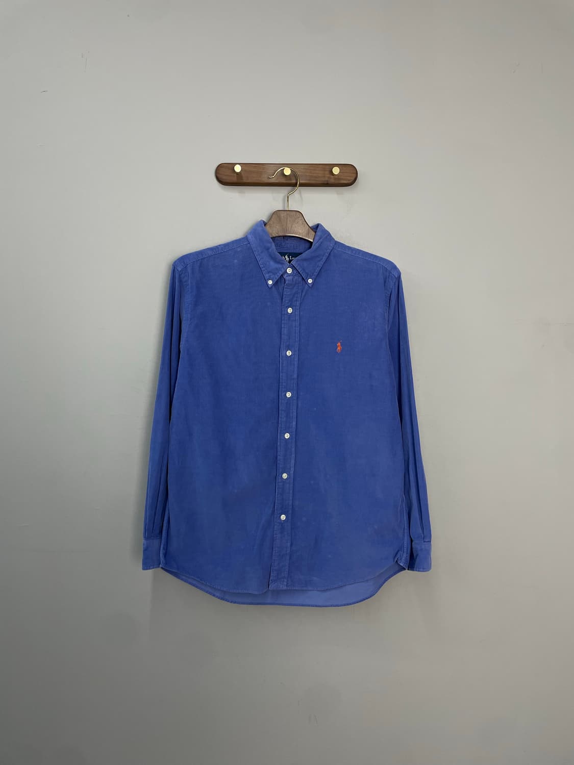 폴로 랄프로렌 코듀로이 블루 셔츠 H2070 상품이미지2