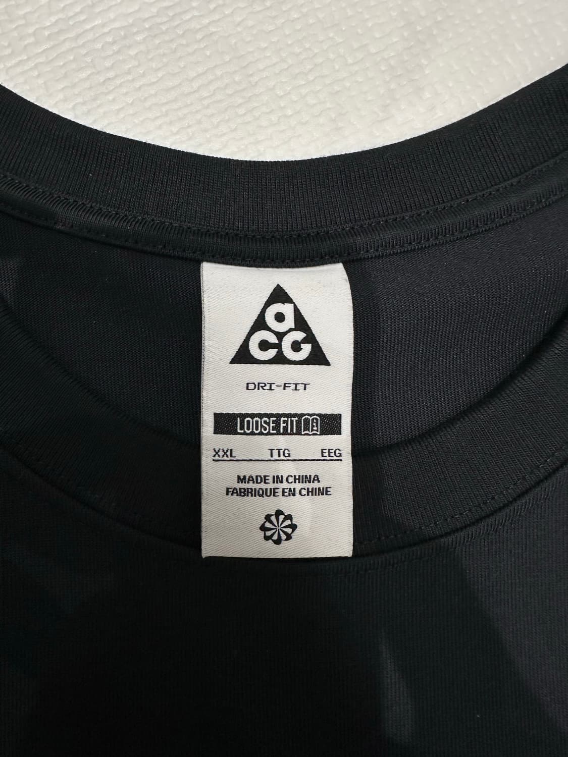 나이키 ACG 로고 반팔 티셔츠 XXL  상품이미지4