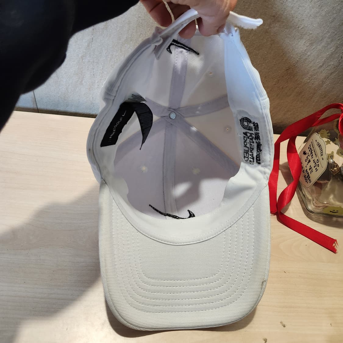 Nike Golf 화이트 볼캡 | Applied Materials 패치 상품이미지8