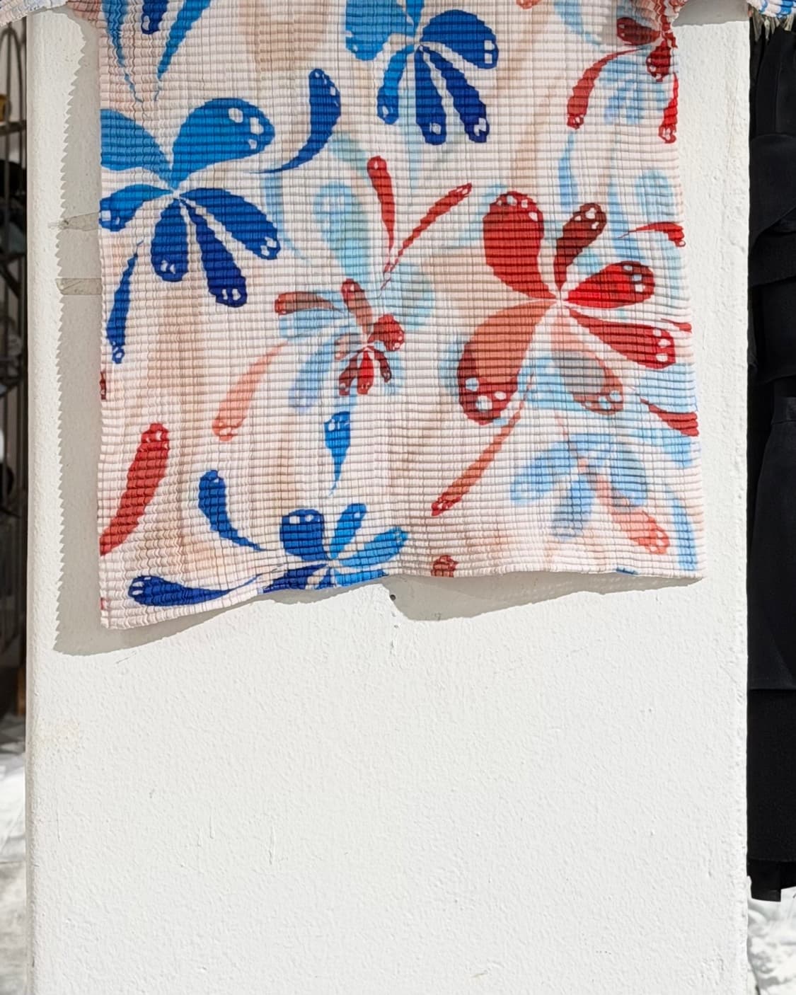 이세이 미야케 페테 플리츠 프린팅 하프 티셔츠 상품이미지5