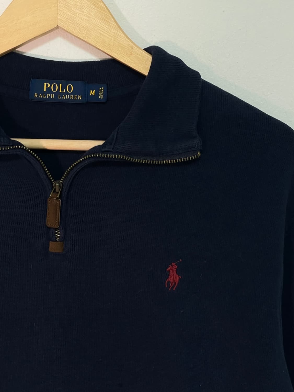 폴로 네이비 포니 반집업
 상품이미지5