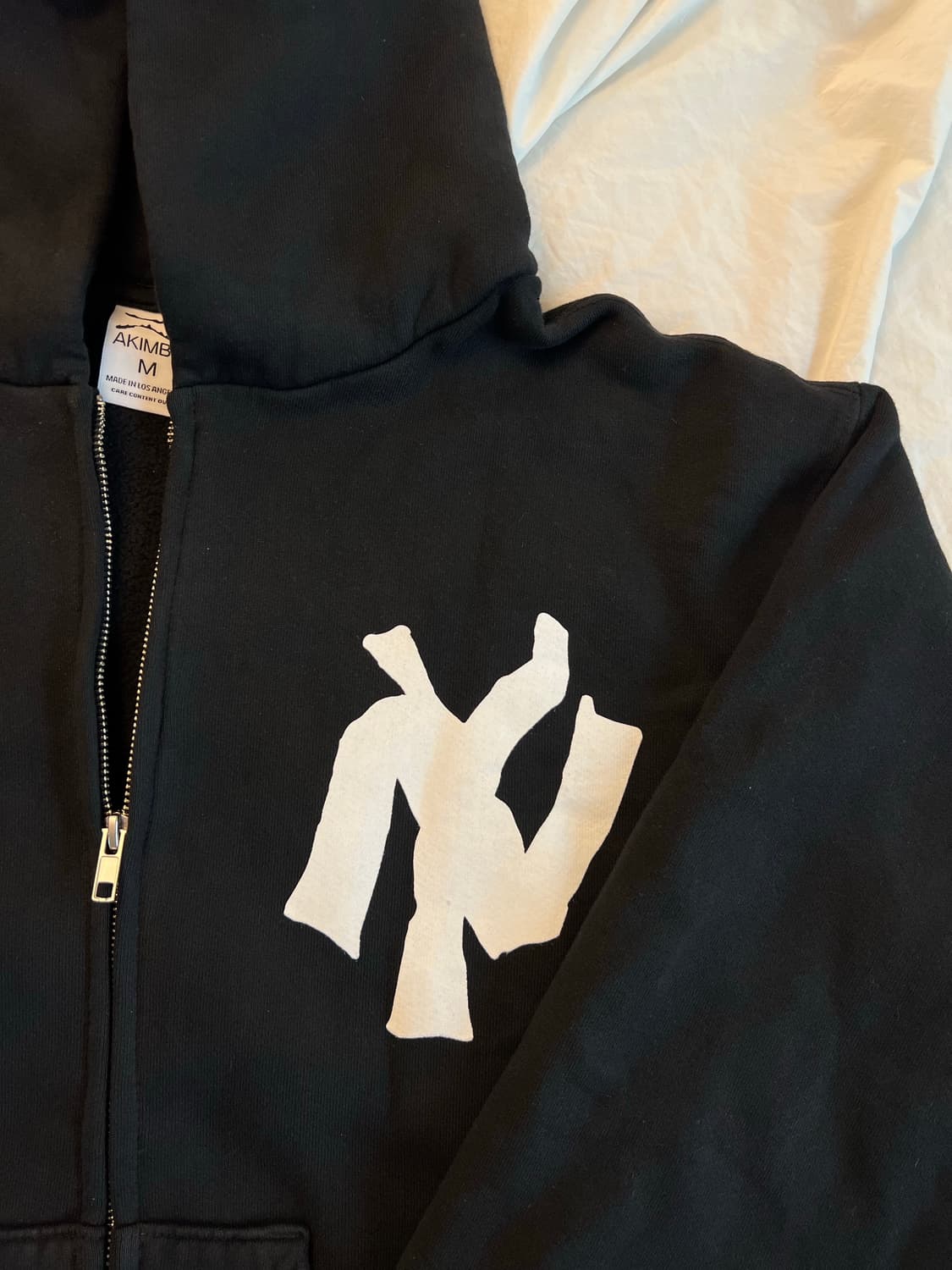 아킴보 클럽 뉴욕 후드집업 블랙 M akimbo club 상품이미지8