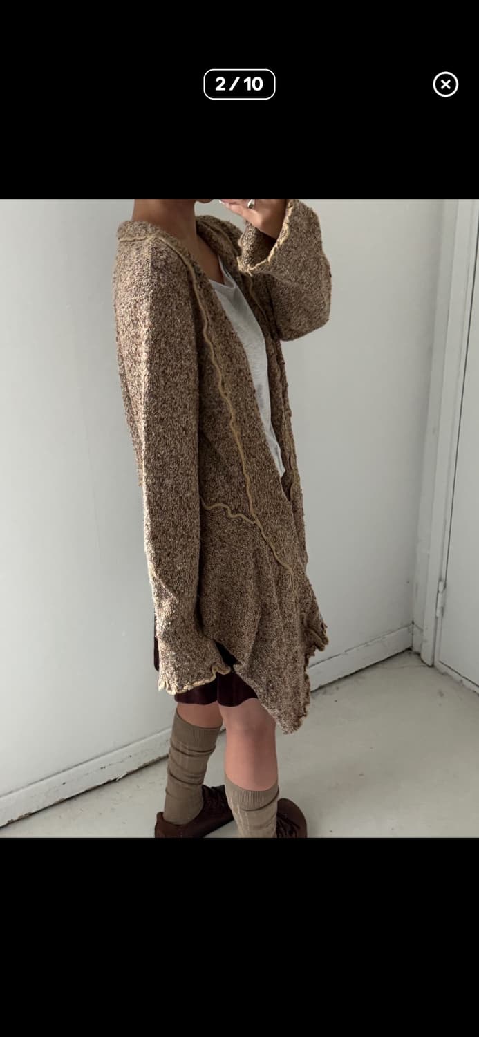 빈티지 니트가디건 상품이미지2